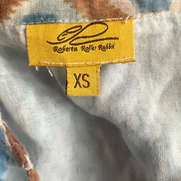 Roberta Roller Rabbit‎ Beach CoverupTunic Size XS tunic summer beach vacation - Picture 2 of 12